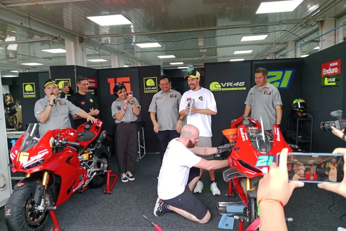 Pembalap MotoGP Hadir di Mandalika Lewat Program Pertamina Enduro–VR46 Riders Academy