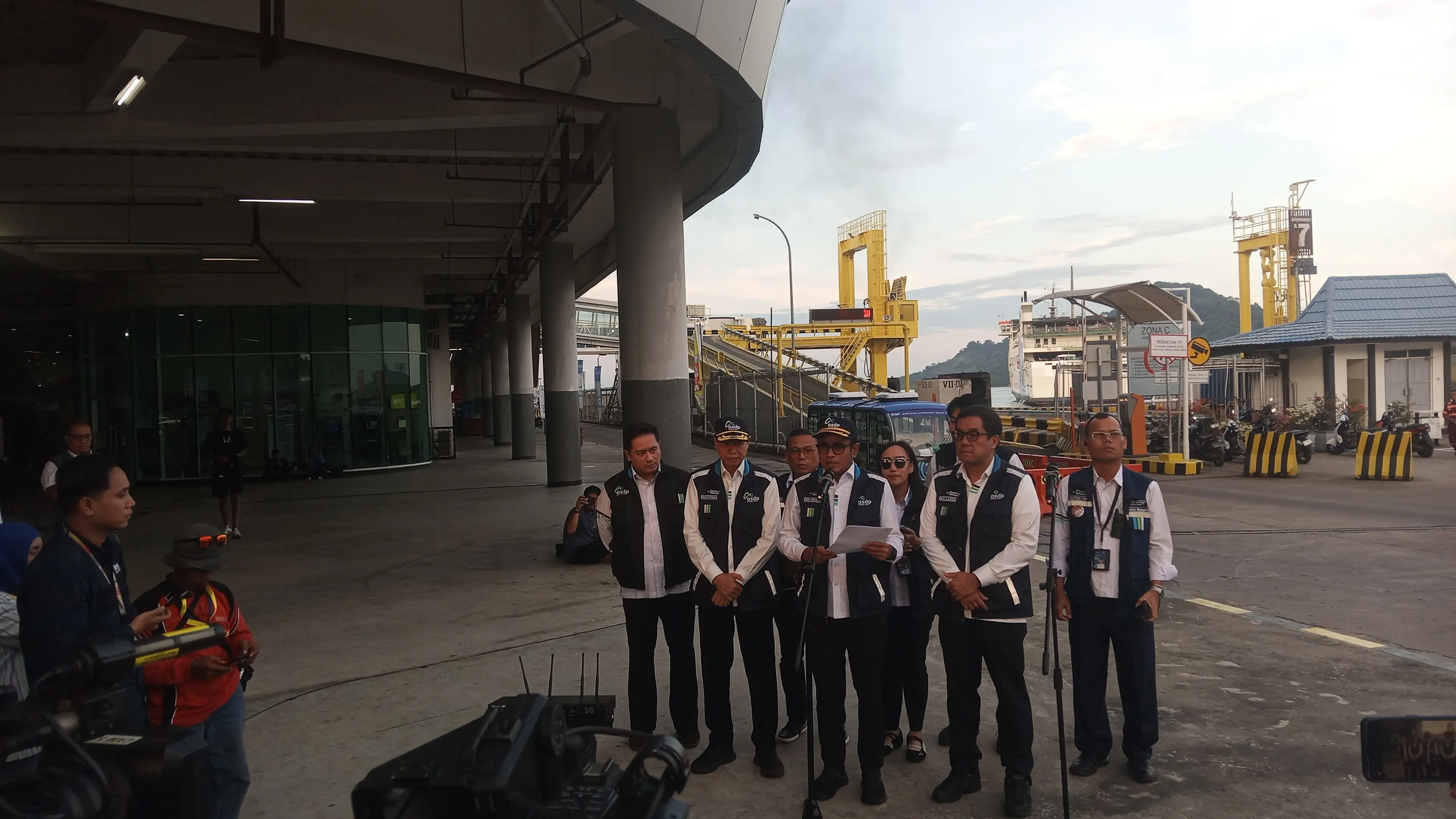 Tinjau Arus Balik di Bakauheni, Dirut ASDP: Terapkan Skema Bongkar Tanpa Muat Saat Puncak