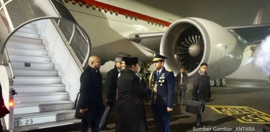 Presiden Prabowo Tiba di Zurich, Siap Hadiri WEF Davos 2026