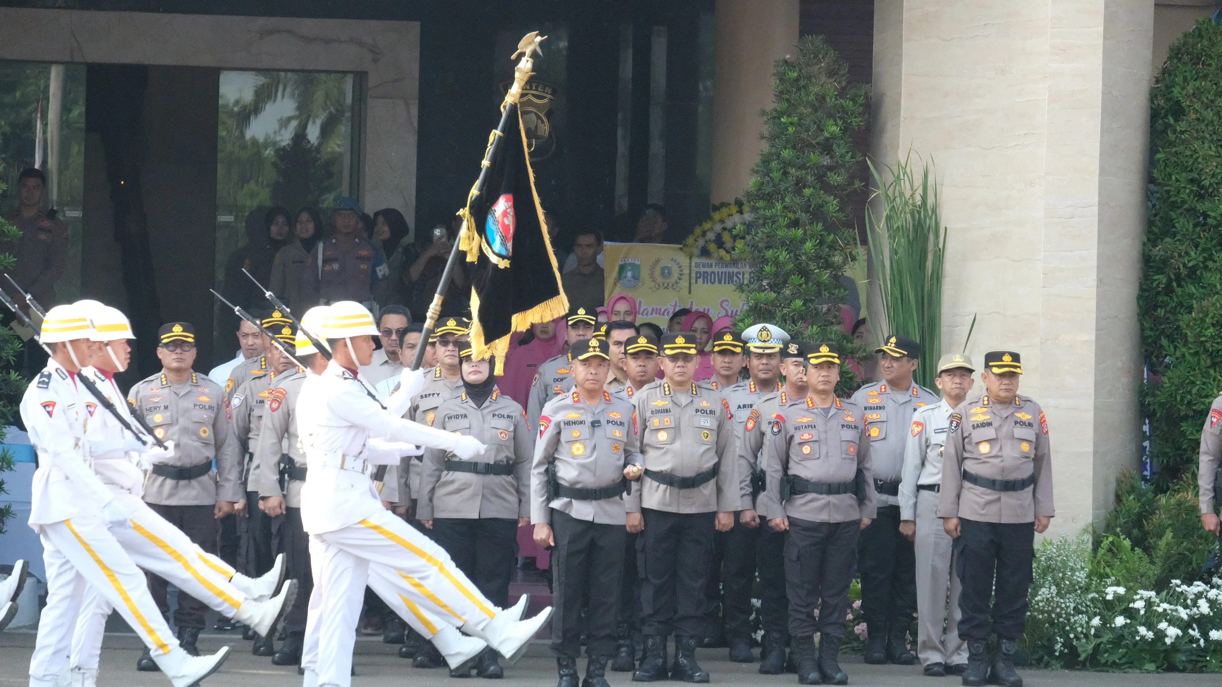 Polda Banten Sambut Tanda Kehormatan Nugraha Sakanti, Wujud Kepercayaan Negara atas Kinerja Polri