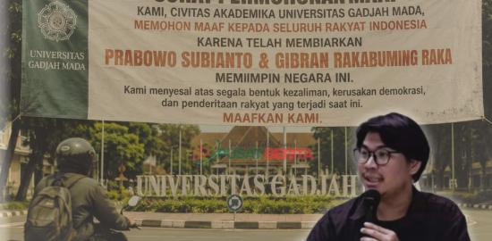Catatan Kritis: Aktivis Kampus Mandul Bentangkan Spanduk Penyesalan