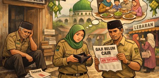 Lebaran di Depan Mata, Gaji Perangkat Desa di Halsel Tak Kunjung Cair