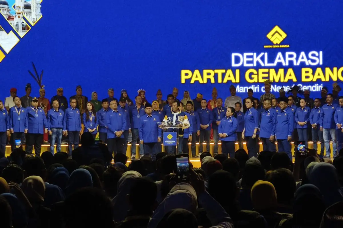 Partai Gema Bangsa Resmi Dideklarasikan, Dukung Prabowo Subianto di Pilpres 2029