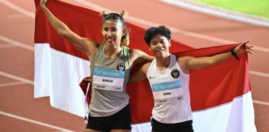 Emilia Nova Raih Emas Heptathlon SEA Games 2025, Pecahkan Rekor Nasional