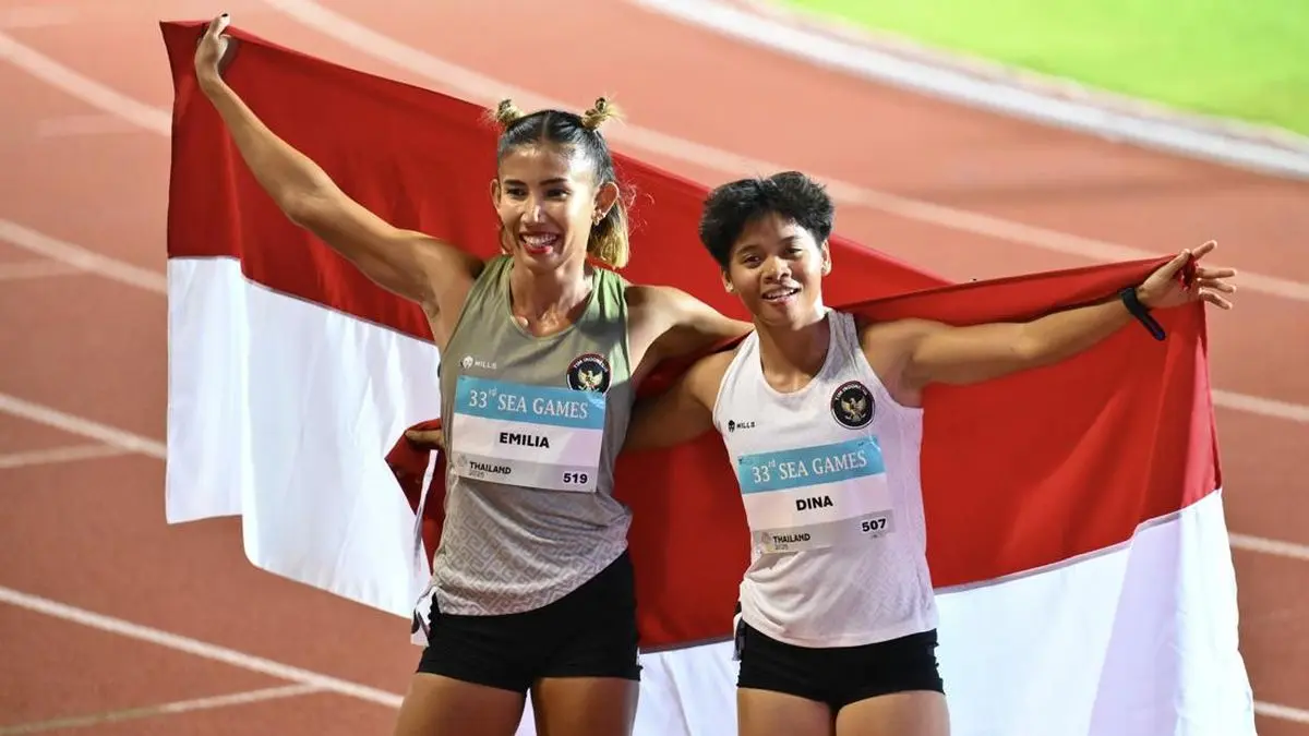 Emilia Nova Raih Emas Heptathlon SEA Games 2025, Pecahkan Rekor Nasional