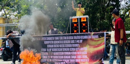 Aksi Untuk Rakyat Gorontalo: AMPK Desak PN Limboto Segera Lakukan Eksekusi Putusan Mahkamah Agung Nomor 3009/K/PDT/2023