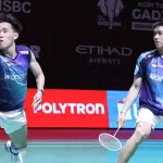 Raymond Indra/Nikolaus Joaquin Melaju ke Babak Kedua Indonesia Open 2026