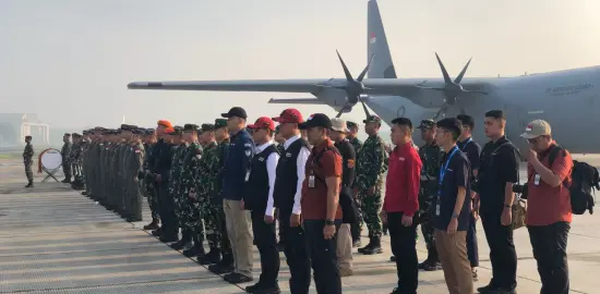 Baznas RI Salurkan 800 Ton Bantuan Kemanusiaan untuk Palestina melalui Airdrop TNI