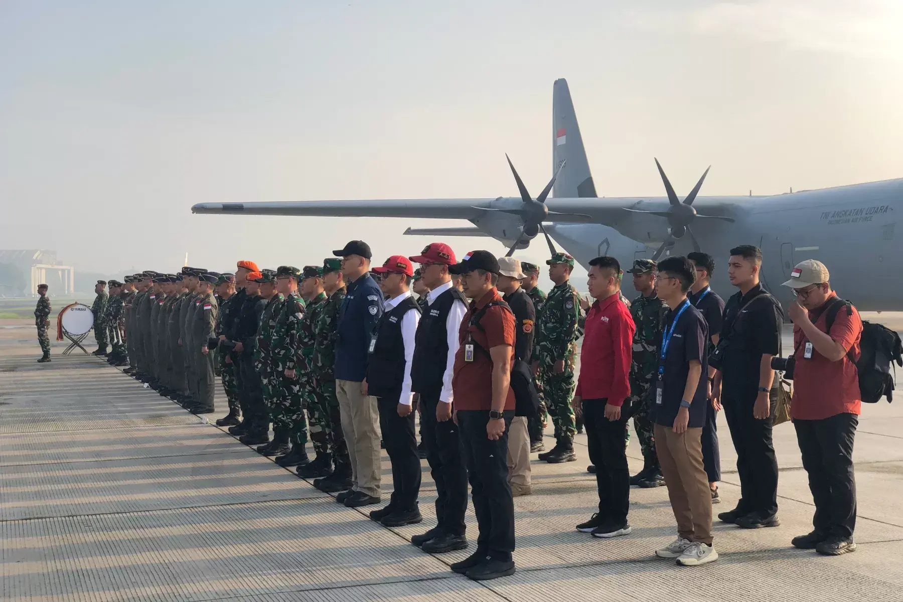 Baznas RI Salurkan 800 Ton Bantuan Kemanusiaan untuk Palestina melalui Airdrop TNI