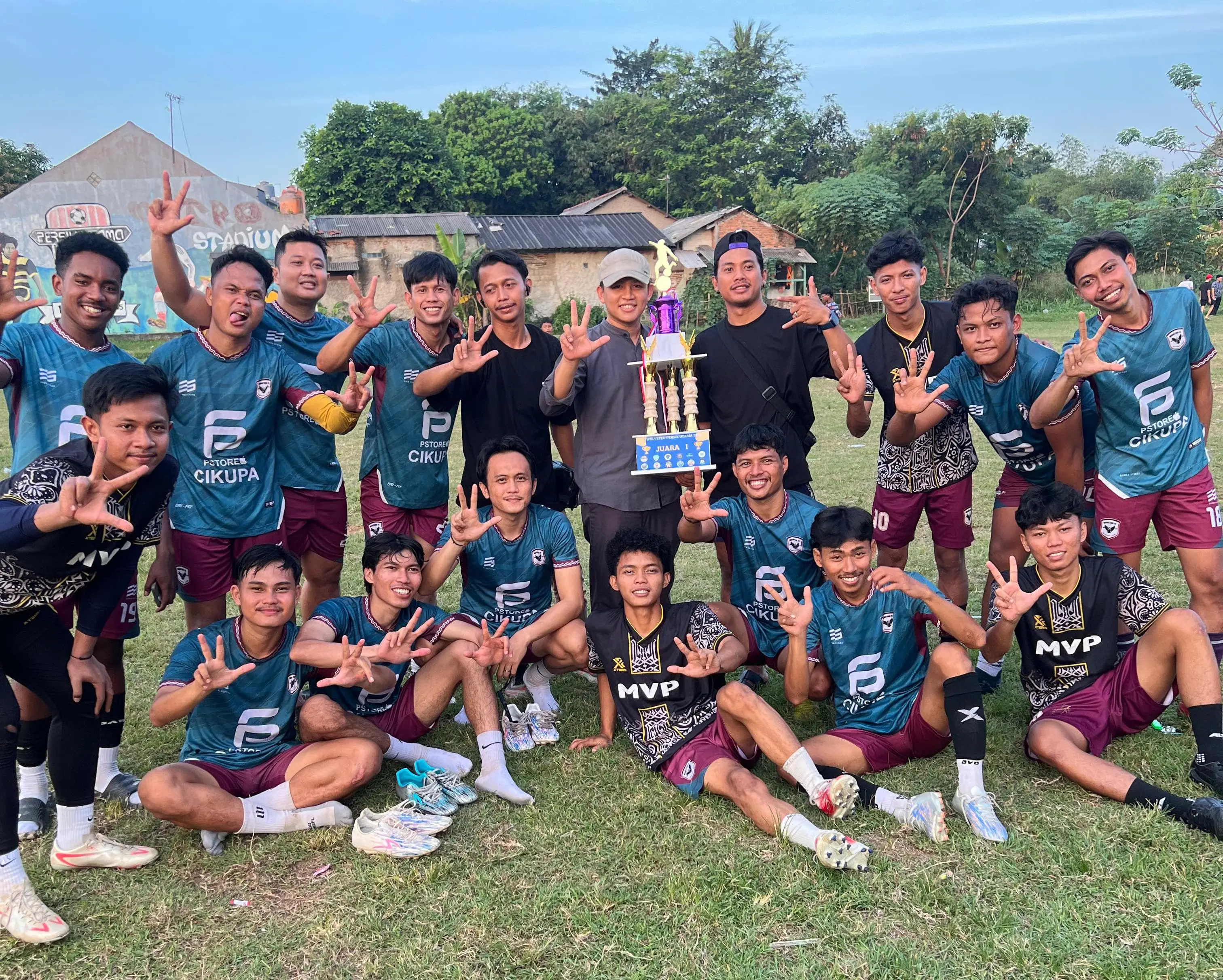 Tampil Perkasa, Kolaborasi Kaula Tangerang x PStore Cikupa Sukses Sabet Trofi Juara di Persik Utama Cup