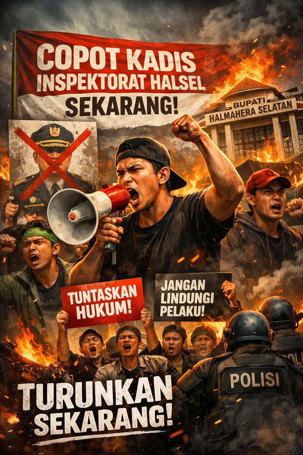 Asosiasi Pemuda Gane Kecam Keras Dugaan Pelanggaran HAM: Copot Kadis Inspektorat Halsel