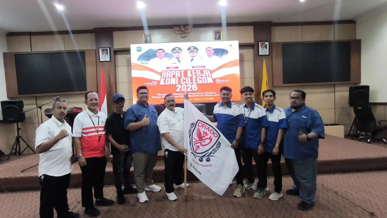 Rapat Kerja KONI Cilegon Tetapkan ORADO Sebagai Anggota Resmi