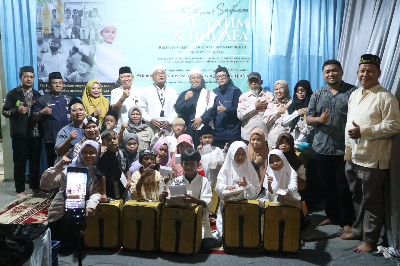 LAZISKU Dukung PJMI Gelar Buka Bersama dan Santuni Anak Yatim Dhuafa