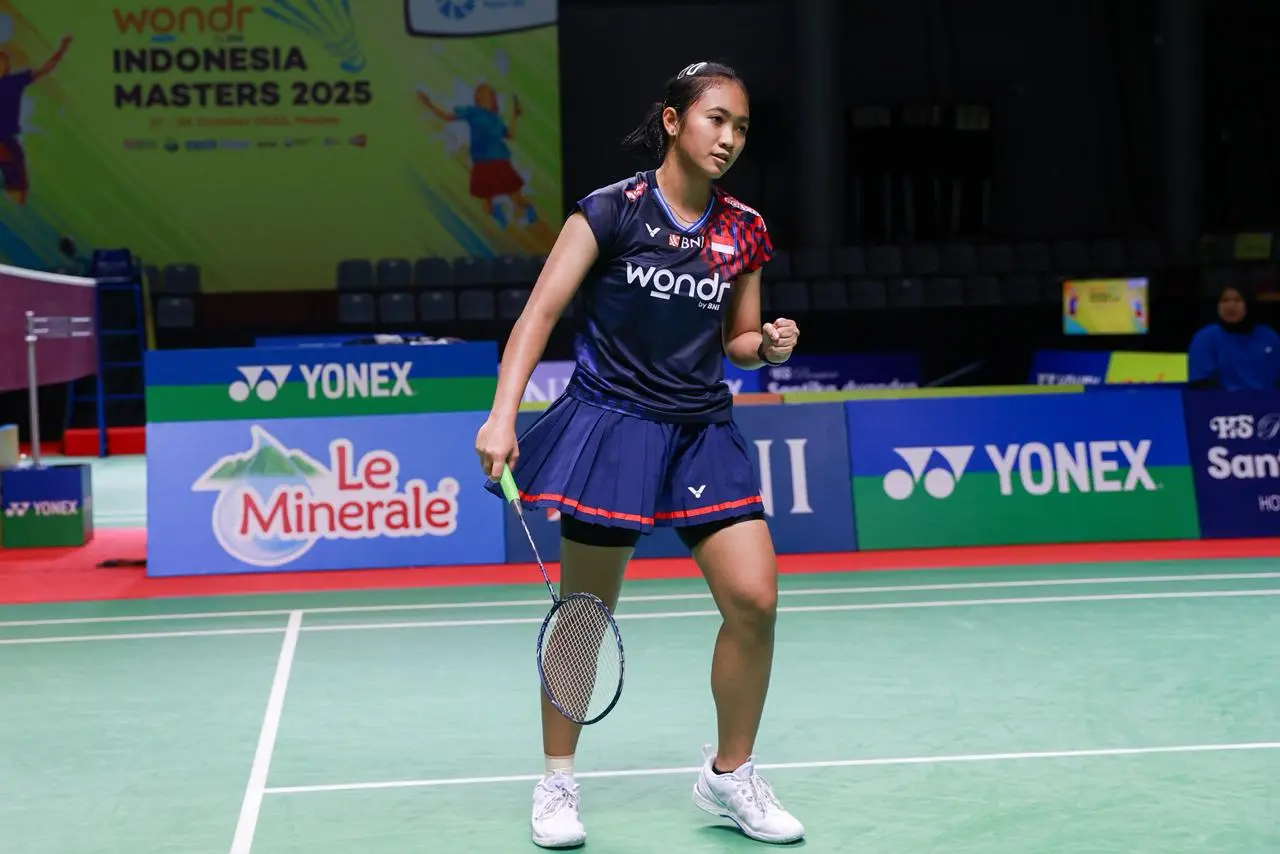 Kavitha Nadjwa Aulia Melaju Mulus ke Babak Utama Indonesia International Challenge 2025