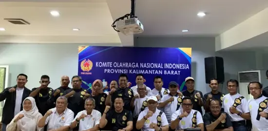 Daud Yordan Resmi Maju sebagai Calon Ketua KONI Kalimantan Barat