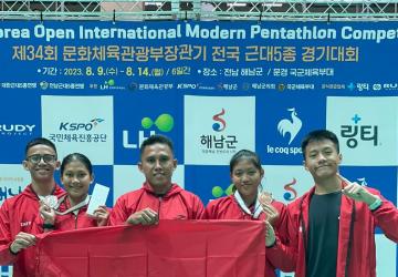 Tim Triatlon Indonesia Raih Juara Umum SEA Games Thailand 2025