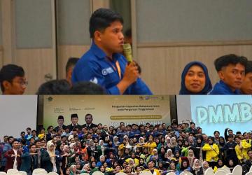 Samsul Muarif Manumpil Mewakili UNSRAT dalam  Kongres Pergerakan Mahasiswa Moderasi Beragama dan Bela Negara