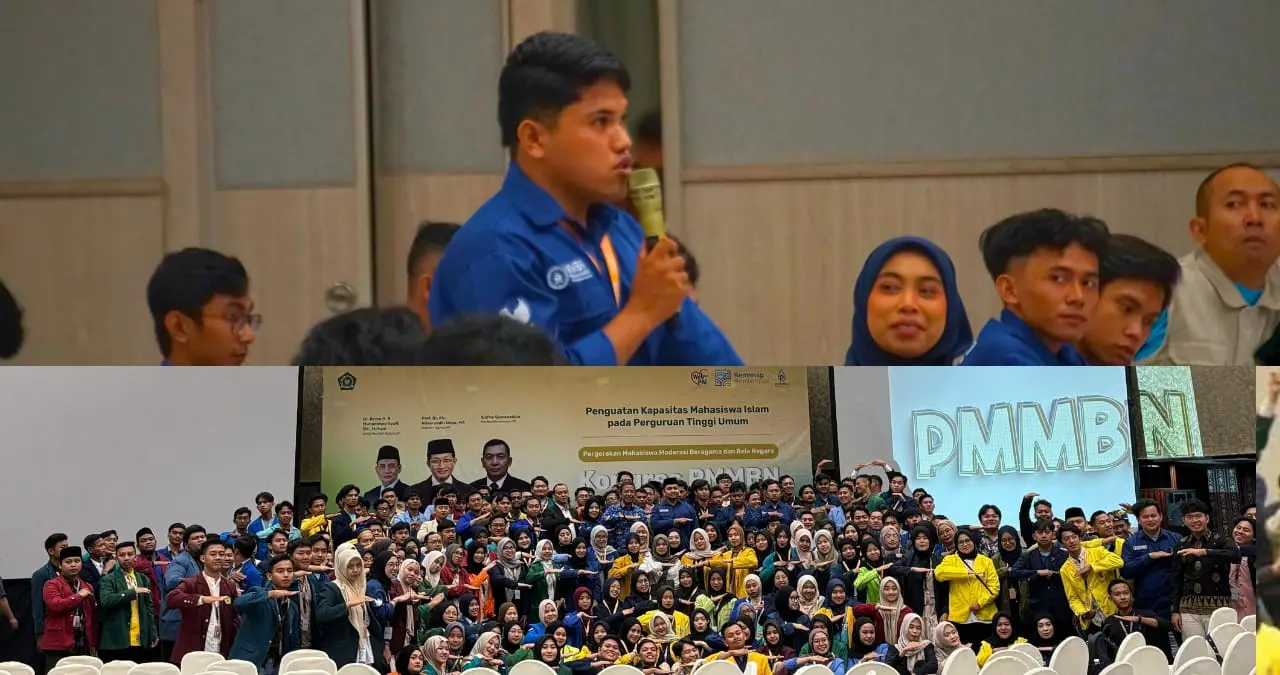 Samsul Muarif Manumpil Mewakili UNSRAT dalam  Kongres Pergerakan Mahasiswa Moderasi Beragama dan Bela Negara