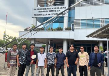 Mahasiswa Jambi Desak BPK Melakukan Investigasi Khusus Terhadap Anggaran BLUD RS. Nurdin Hamzah Kabupaten Kab. Tanjab Timur