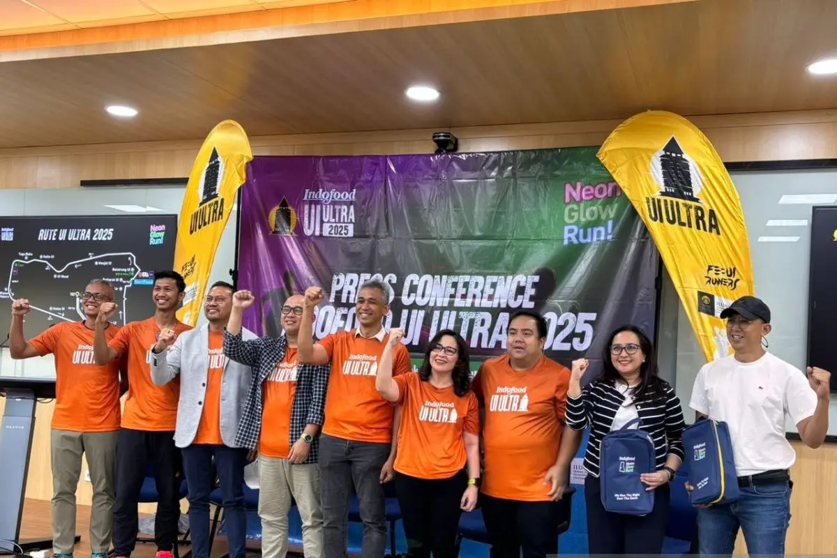 Indofood UI Ultra 2025 Usung Konsep Neon Glow Run dan Kepedulian Sosial