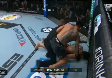 Jeka Saragih Kalah KO dari Yoo Joo Sang di Ronde Pertama UFC 316