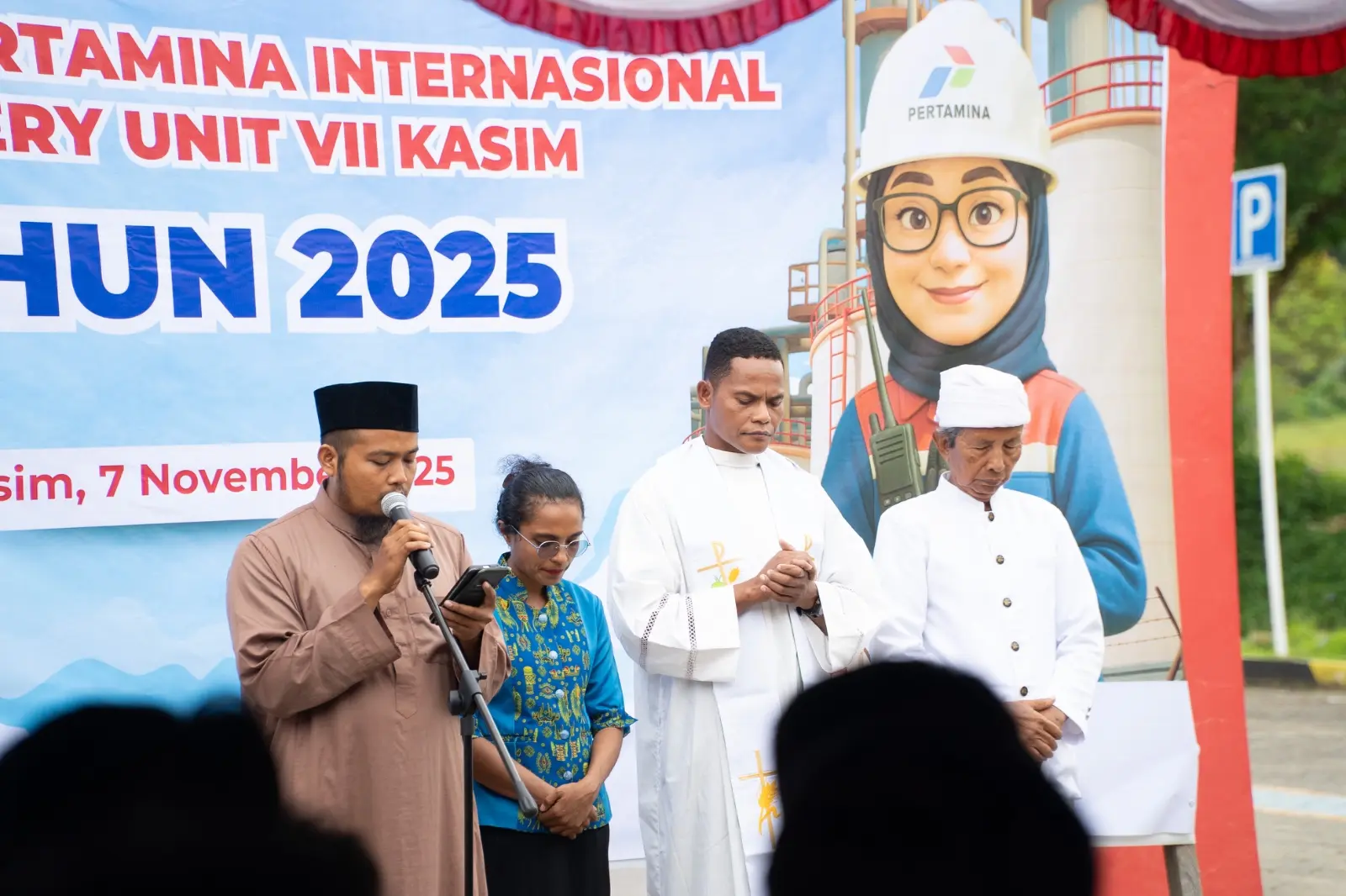 Jelang Turn Around 2025, PT KPI RU VII Kasim Perkuat Spirit dan Keselamatan Kerja Lewat Doa Bersama Lintas Agama