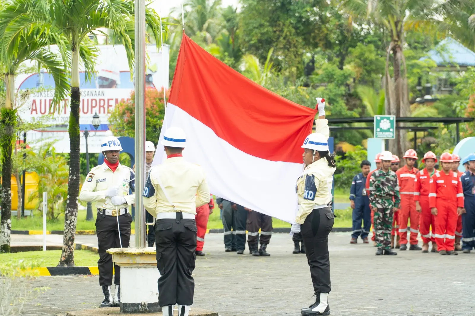 Kobarkan Semangat Pemuda, Kilang Kasim Teguhkan Komitmen Jaga Kemandirian Energi Nasional
