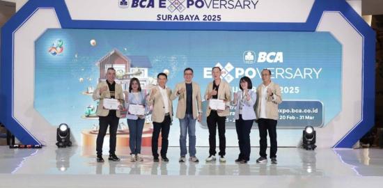 Rayakan HUT ke-68, BCA Tebar Bunga KPR Spesial 2,68% hingga DP 0% KKB dan KSM, untuk Arek Suroboyo di BCA Expoversary 2025