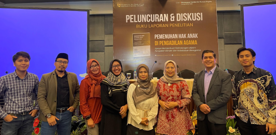 Peluncuran Buku Pemenuhan Hak Anak Sukses Diselenggarakan, Direktur ISLaMS: Penelitian Ini Jawab Tantangan Perlindungan Anak