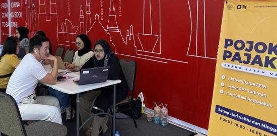 Pajak Kepri Buka Layanan Pojok Pajak di Akhir Pekan