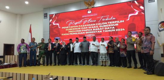 KPU Papua Barat Daya Gelar Pleno Penetapan Gubernur Usai Putusan MKRI