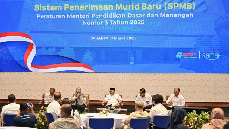Kemendikdasmen Umumkan Sistem Penerimaan Murid Baru