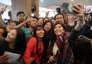 Menkomdigi Meutya Hafid Ajak Mahasiswa Sumatera Utara Memerangi Judi Online