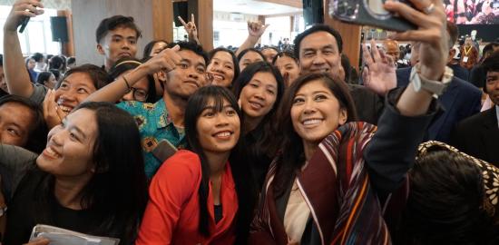 Menkomdigi Meutya Hafid Ajak Mahasiswa Sumatera Utara Memerangi Judi Online