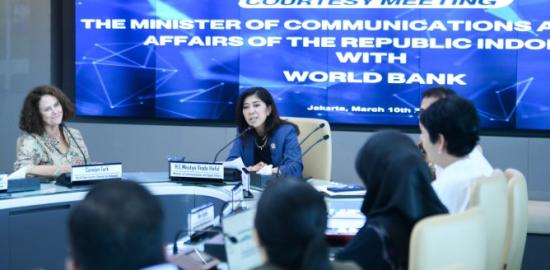 Menkomdigi dan Bank Dunia Bahas Strategi Pemerataan Internet: Optimalkan Spektrum dan Libatkan Swasta