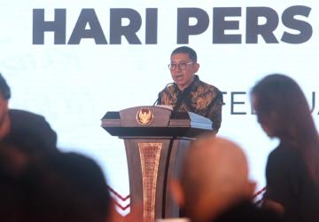 Puncak HPN 2025 Banjarmasin, Fadli Zon: Pers Bukan Hanya Mengabarkan tapi Mengawal Kebijakan