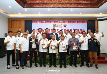 Rakernas Siwo PWI 2025: Sumut, Banten Dan NTB Calonkan Tuan Rumah Porwanas 2027