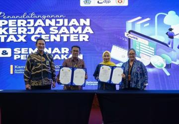 DJP Jaksel II dan UPN Veteran Lakukan Kerja Sama Tax Center
