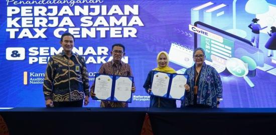 DJP Jaksel II dan UPN Veteran Lakukan Kerja Sama Tax Center