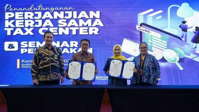 DJP Jaksel II dan UPN Veteran Lakukan Kerja Sama Tax Center