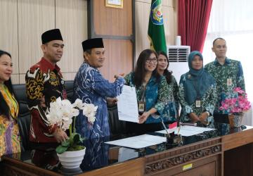 Lima Pemda di Kanwil DJP Bengkulu-Lampung Ikuti PKS OP4D
