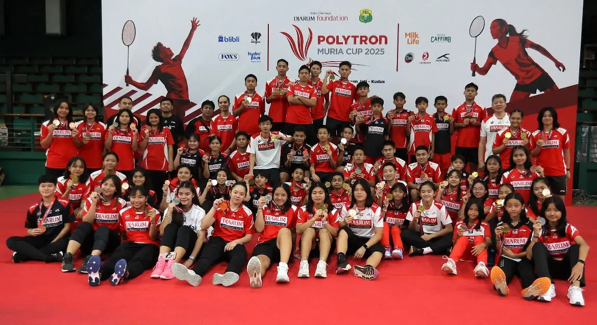 PB Djarum Juara Umum Polytron Muria Cup Sirnas C 2025