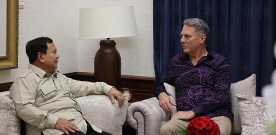 Presiden Prabowo Terima Wakil PM Australia Richard Marles