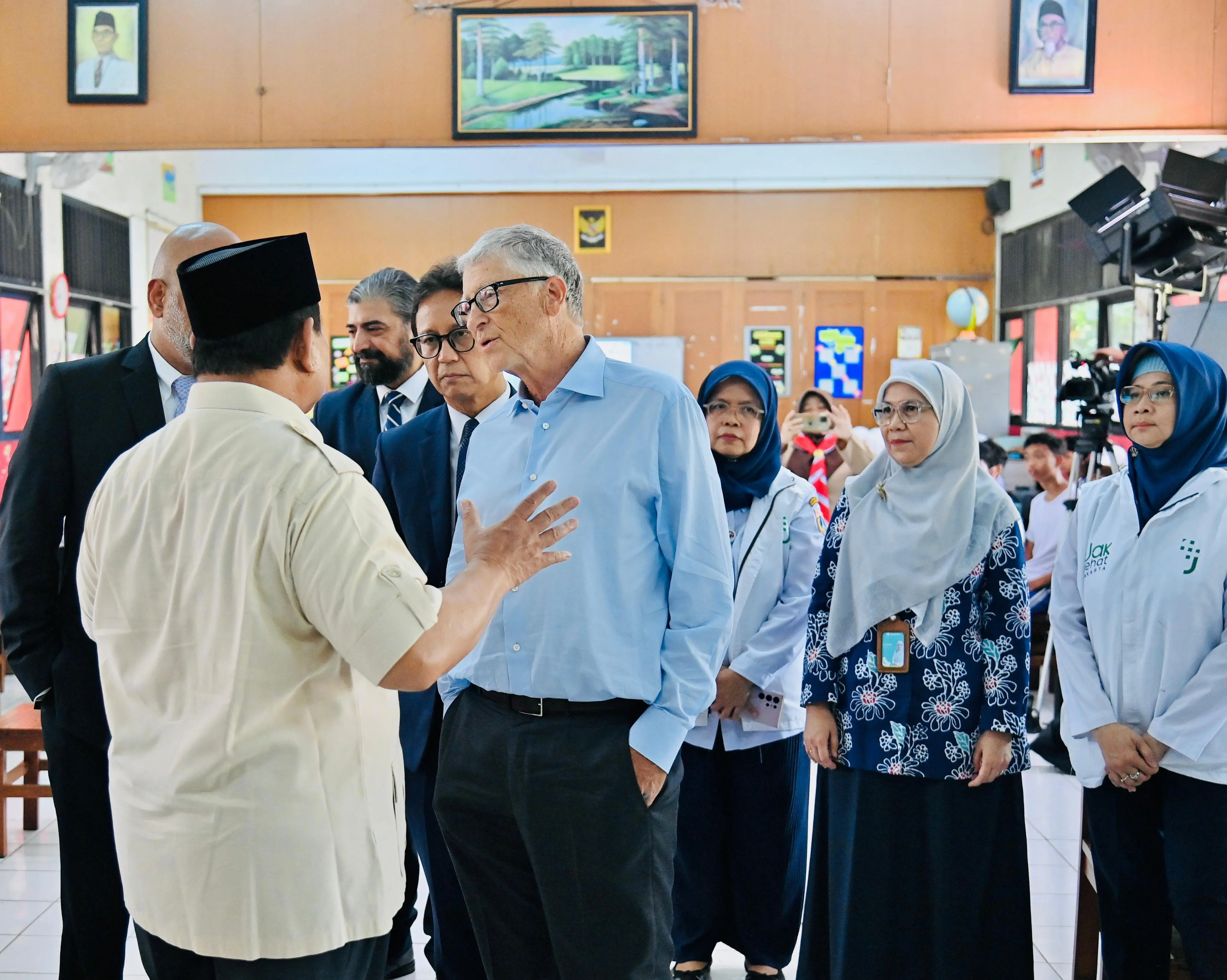 Bill Gates Apresiasi Program Makan Bergizi Gratis di Indonesia
