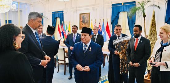 Serahkan Surat Kepercayaan, Para Dubes Tekankan Penguatan Kerja Sama Bilateral