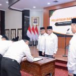 Lantik Pejabat Baru, Menaker Minta Berikan Kinerja Terbaik bagi Masyarakat