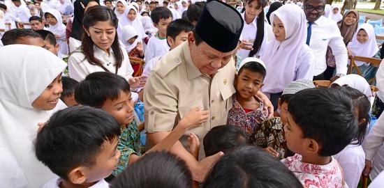 Presiden Prabowo Tegaskan Komitmen Bangun Generasi Sehat dan Cerdas