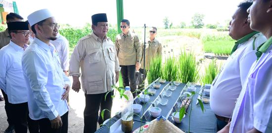 Presiden Prabowo: Indonesia Jadi Lumbung Pangan Dunia