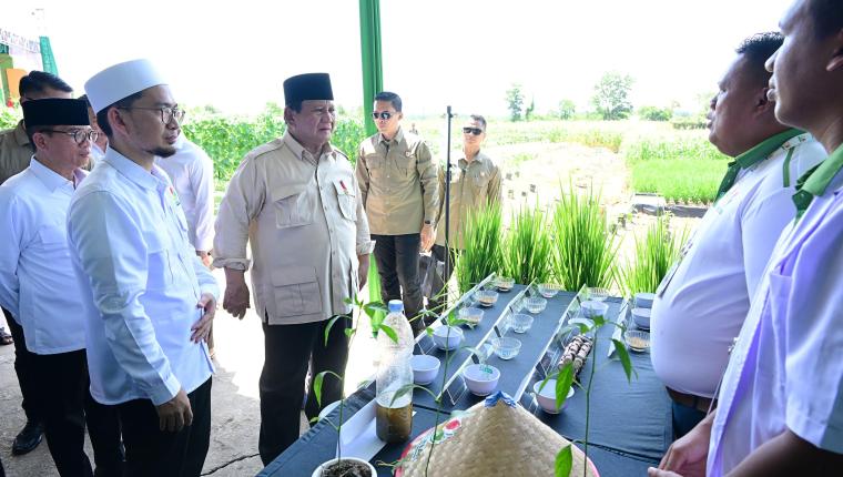 Presiden Prabowo: Indonesia Jadi Lumbung Pangan Dunia