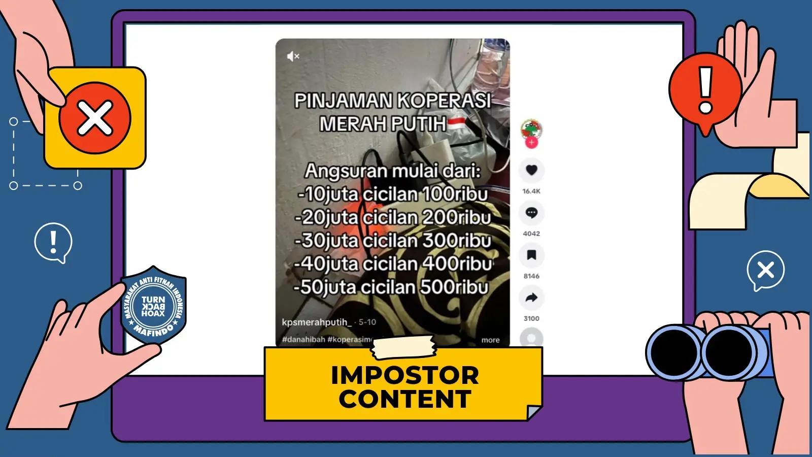 [PENIPUAN] Pendaftaran Pinjaman Koperasi Merah Putih